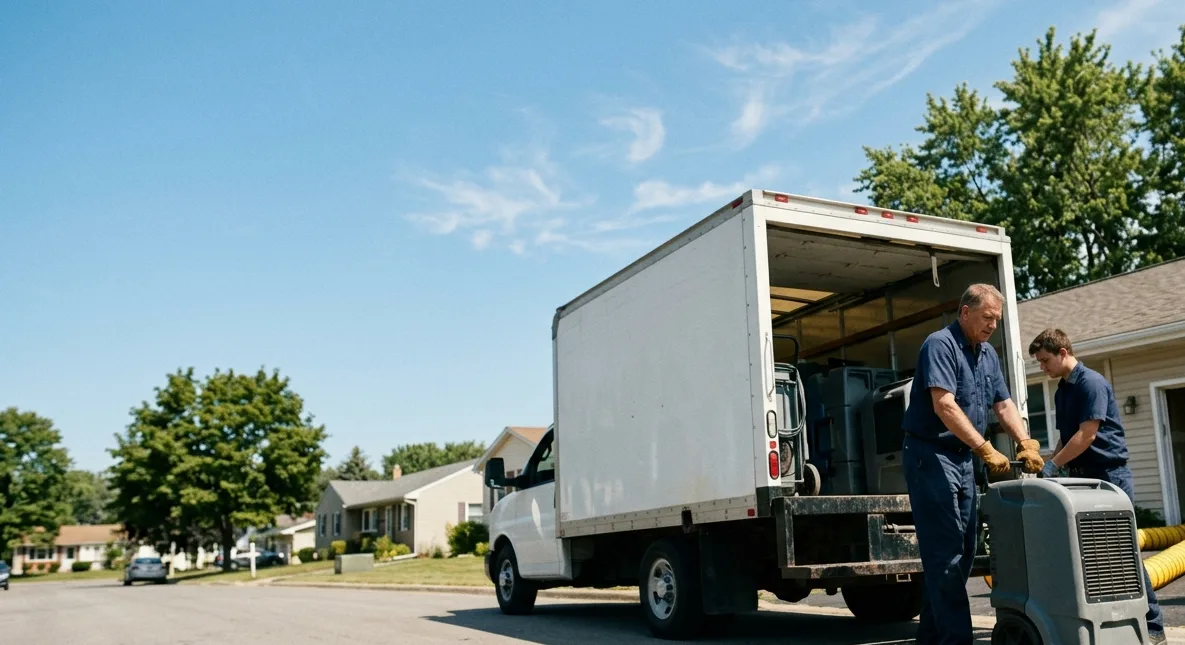 Water Damage Cleanup in Leipsic, OH near me